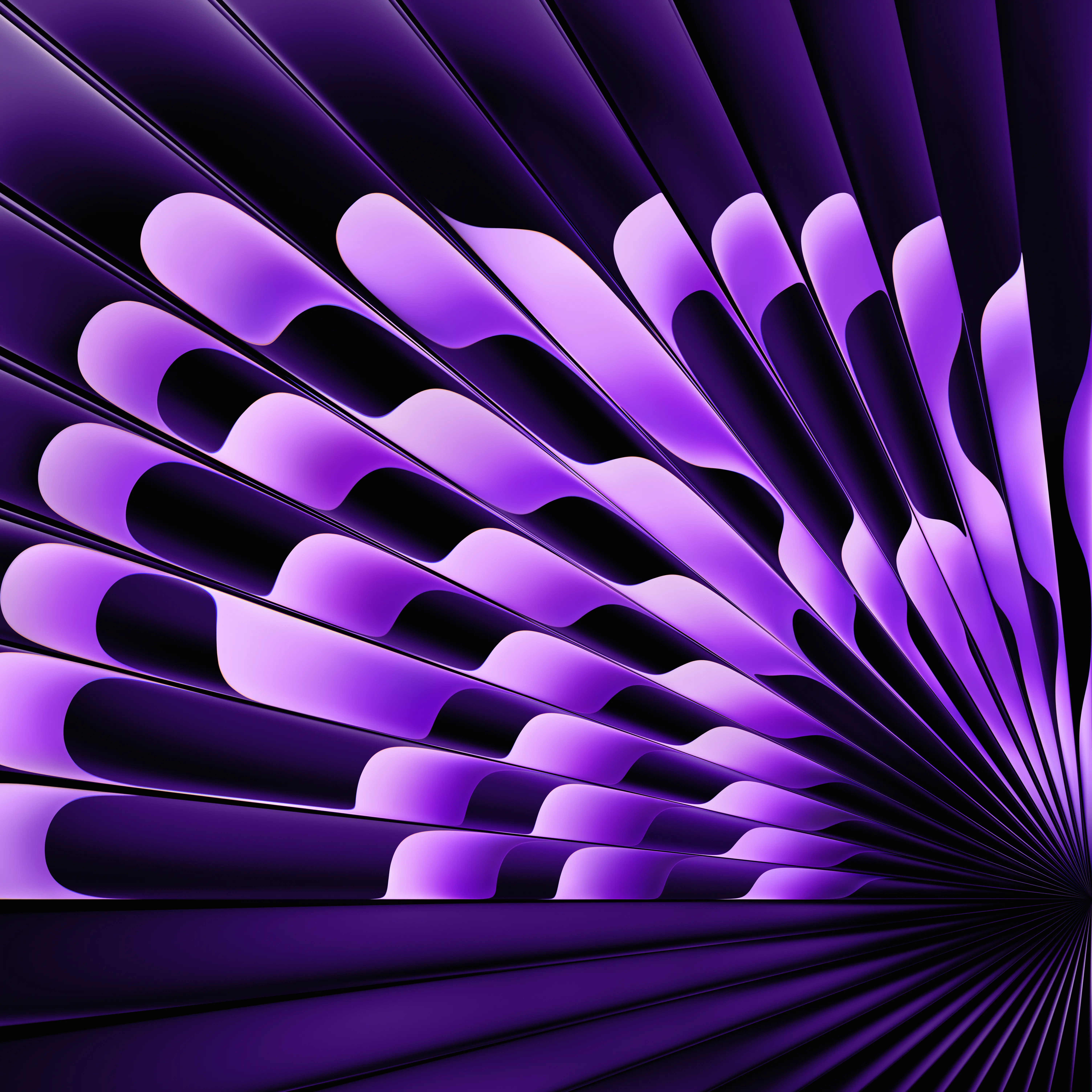 Radial Purple
